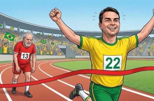 A Queda do Gigante: Futura/APEX Mostra Flávio Bolsonaro Vencendo Lula no Segundo Turno